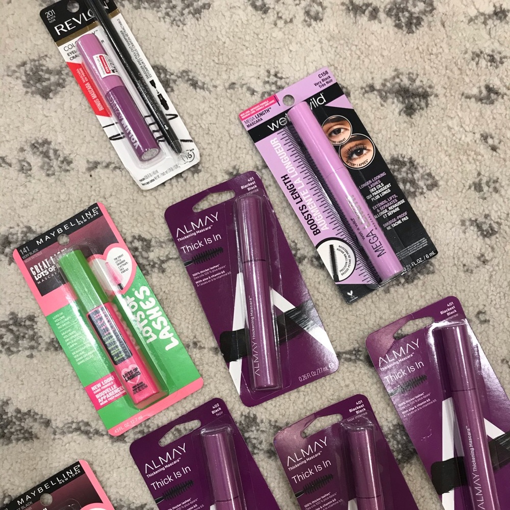 8x Various Mascaras